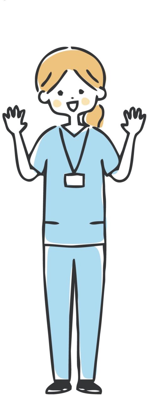 相談員の女性のイラスト